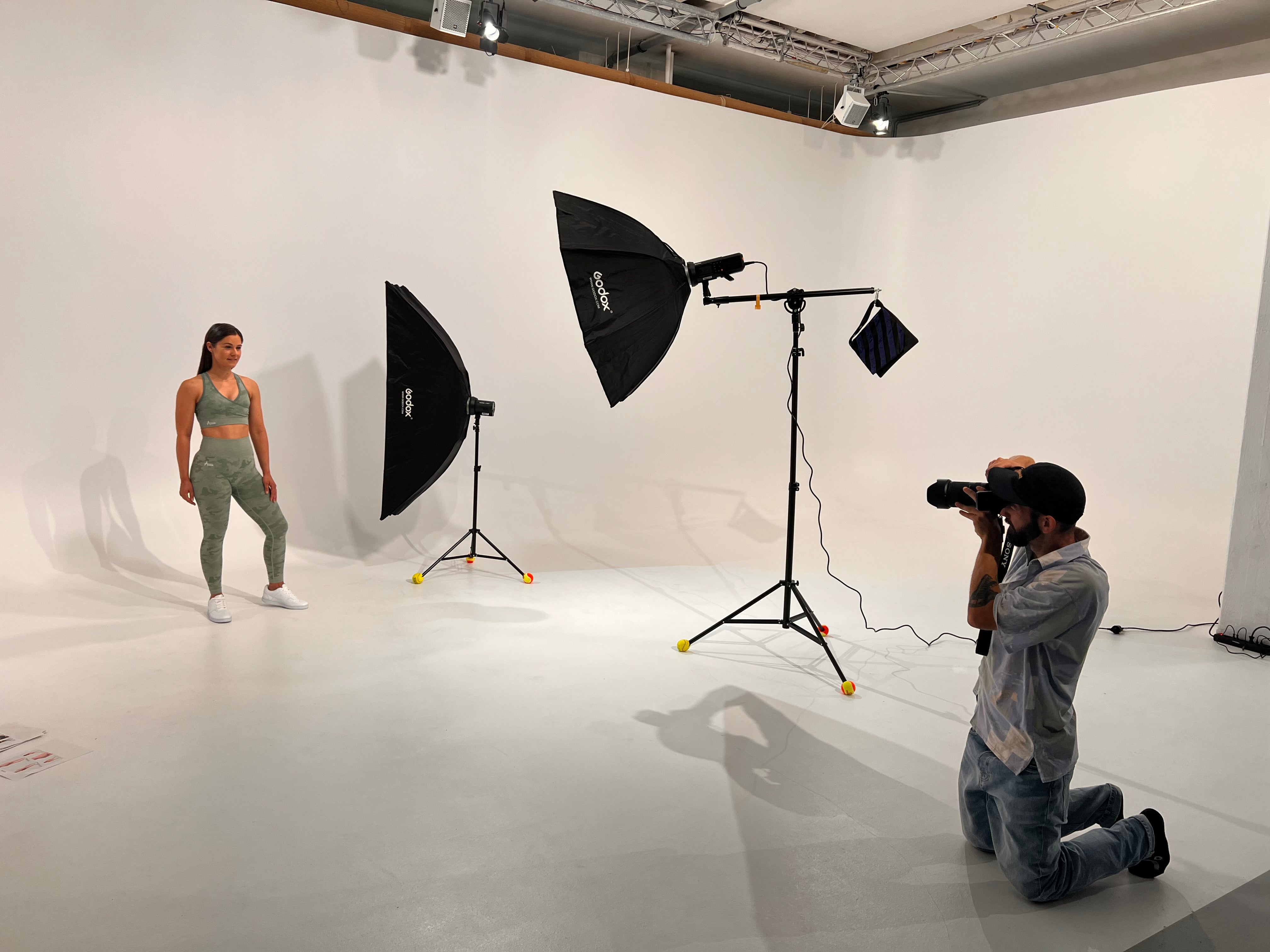 Fotoshooting AClothes  Fotograf und Model