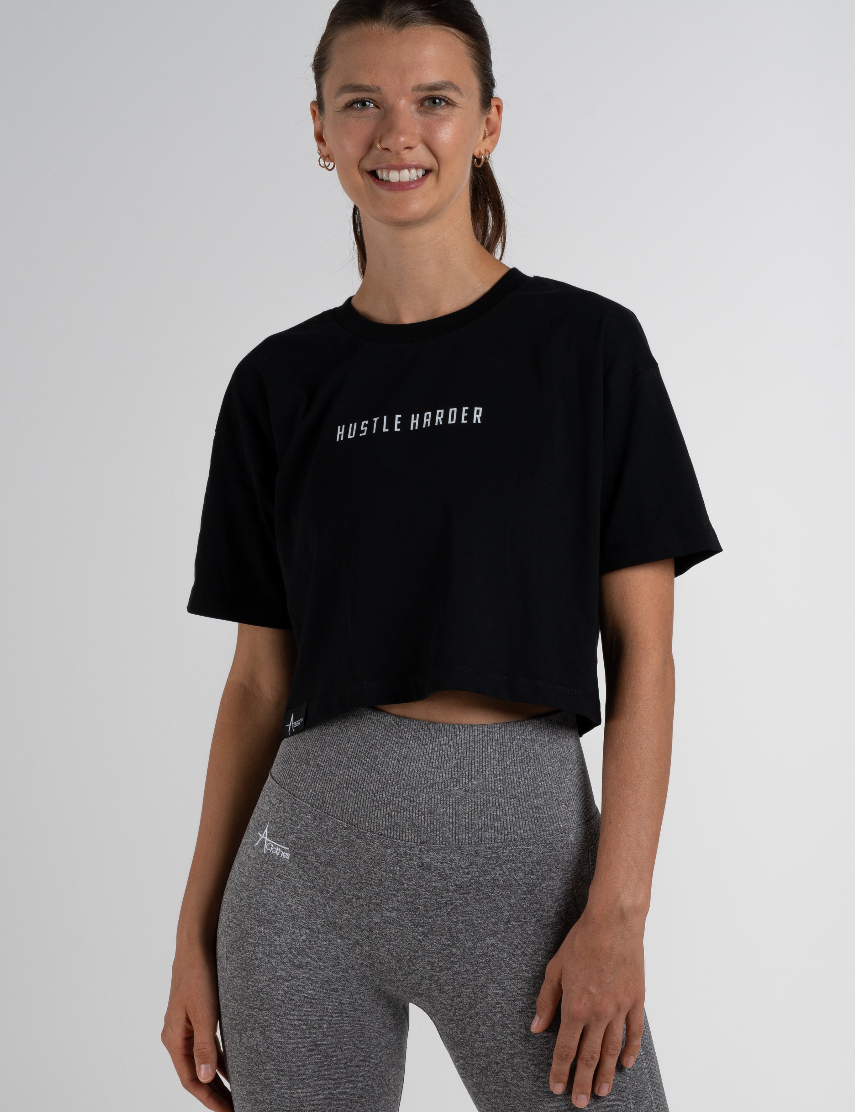 Hustle - Crop Shirt AClothes