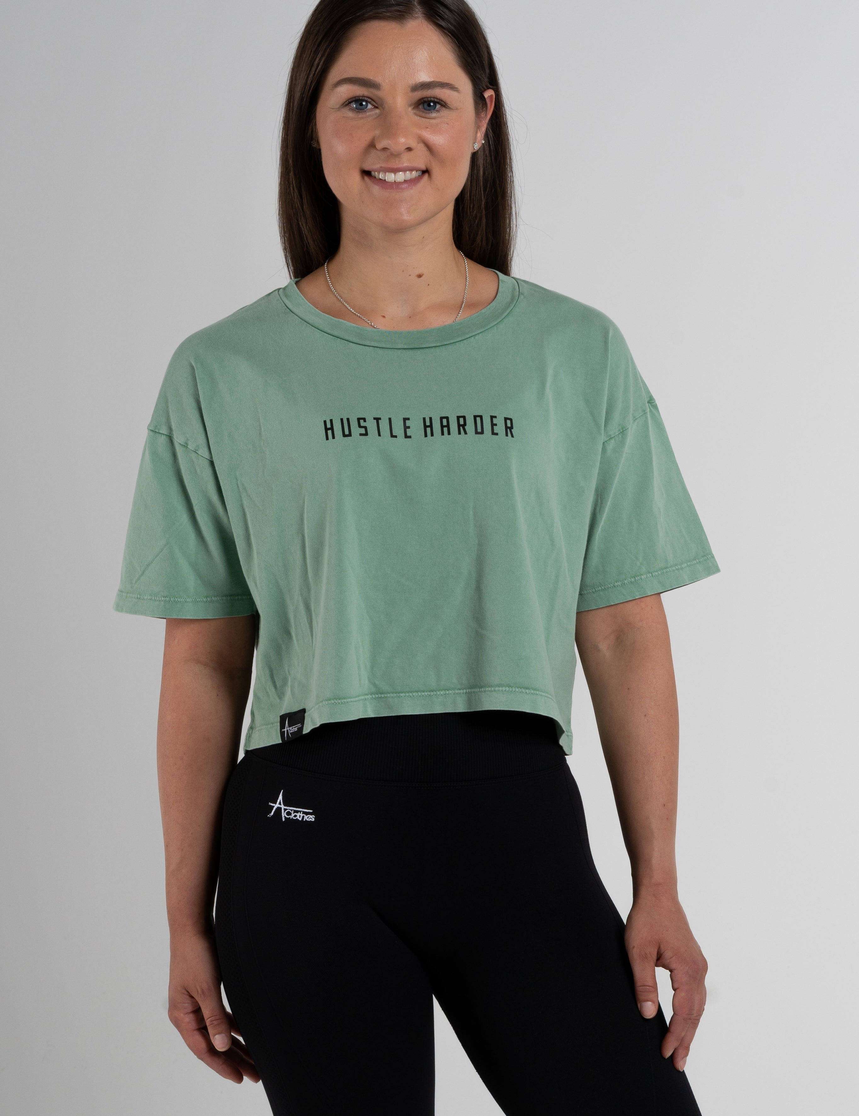 Hustle - Crop Shirt AClothes