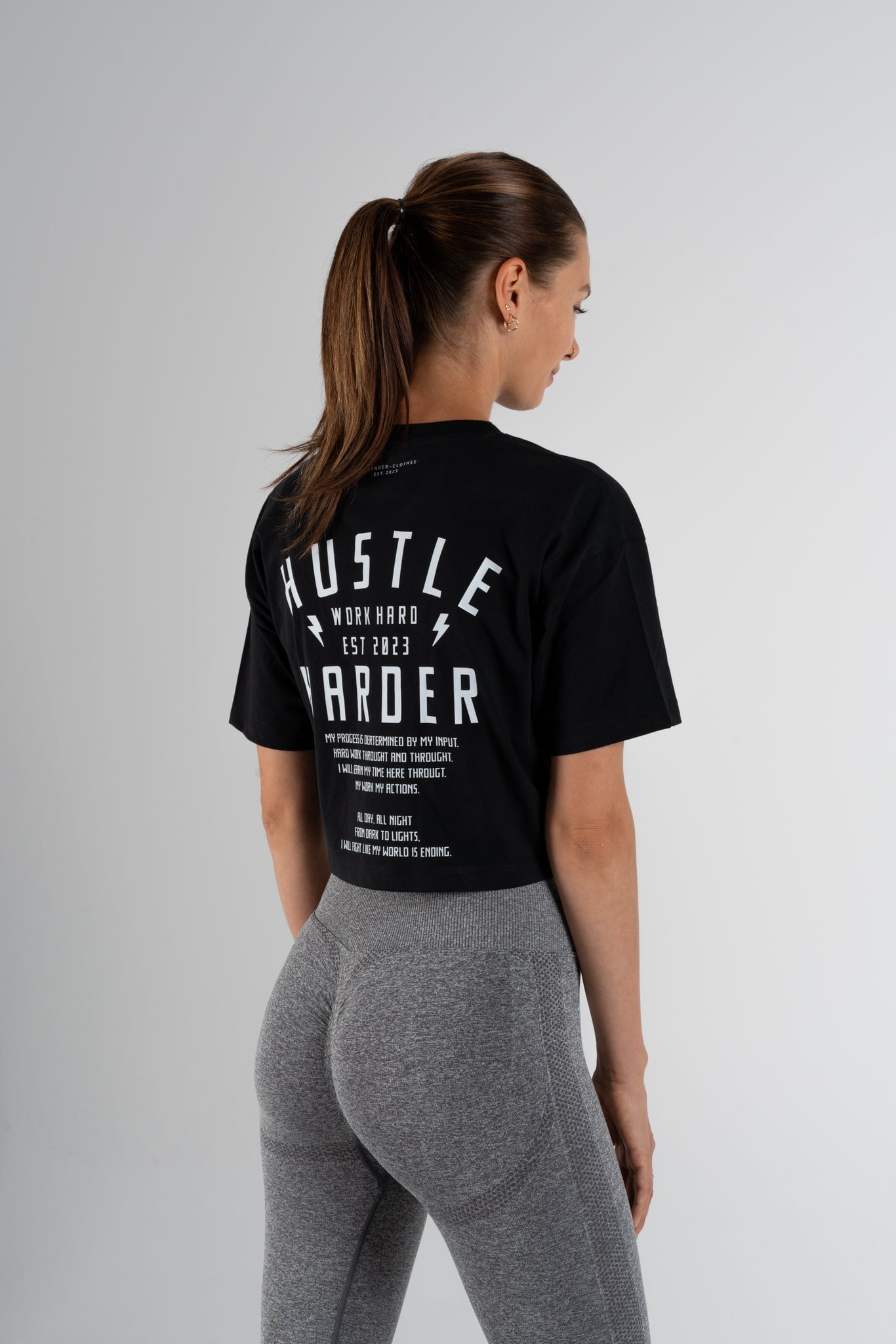 Hustle - Crop Shirt AClothes 