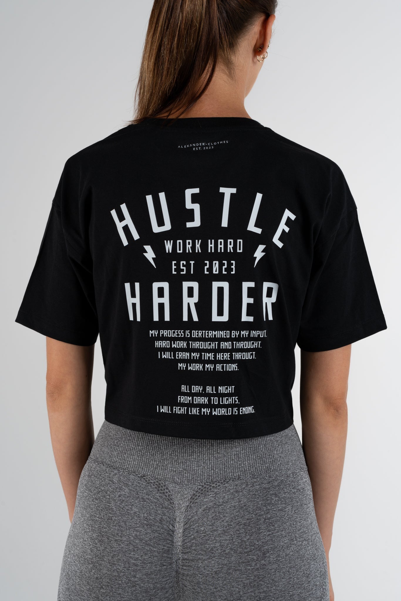 Hustle - Crop Shirt AClothes 